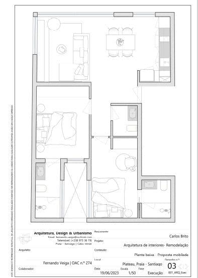 Apartamento T2 à venda na Praia, Santiago — foto 2