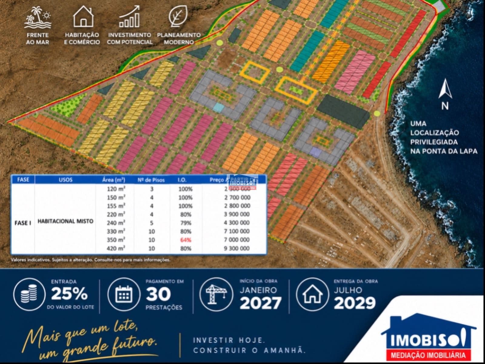Land for Buildings for sale in Praia, Santiago — foto principal