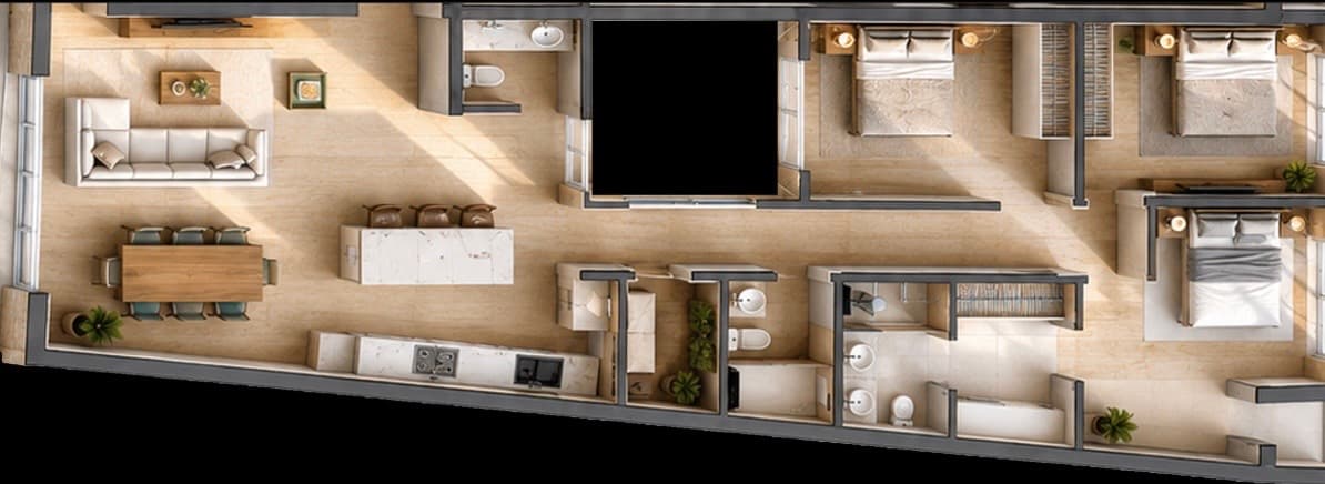 Apartment T3 for sale in PRAIA, Santiago — foto 2