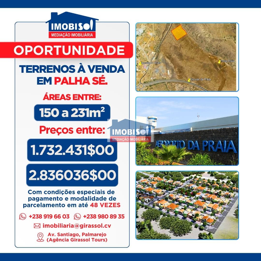 Loteamento para edifícios for sale in Praia, Santiago