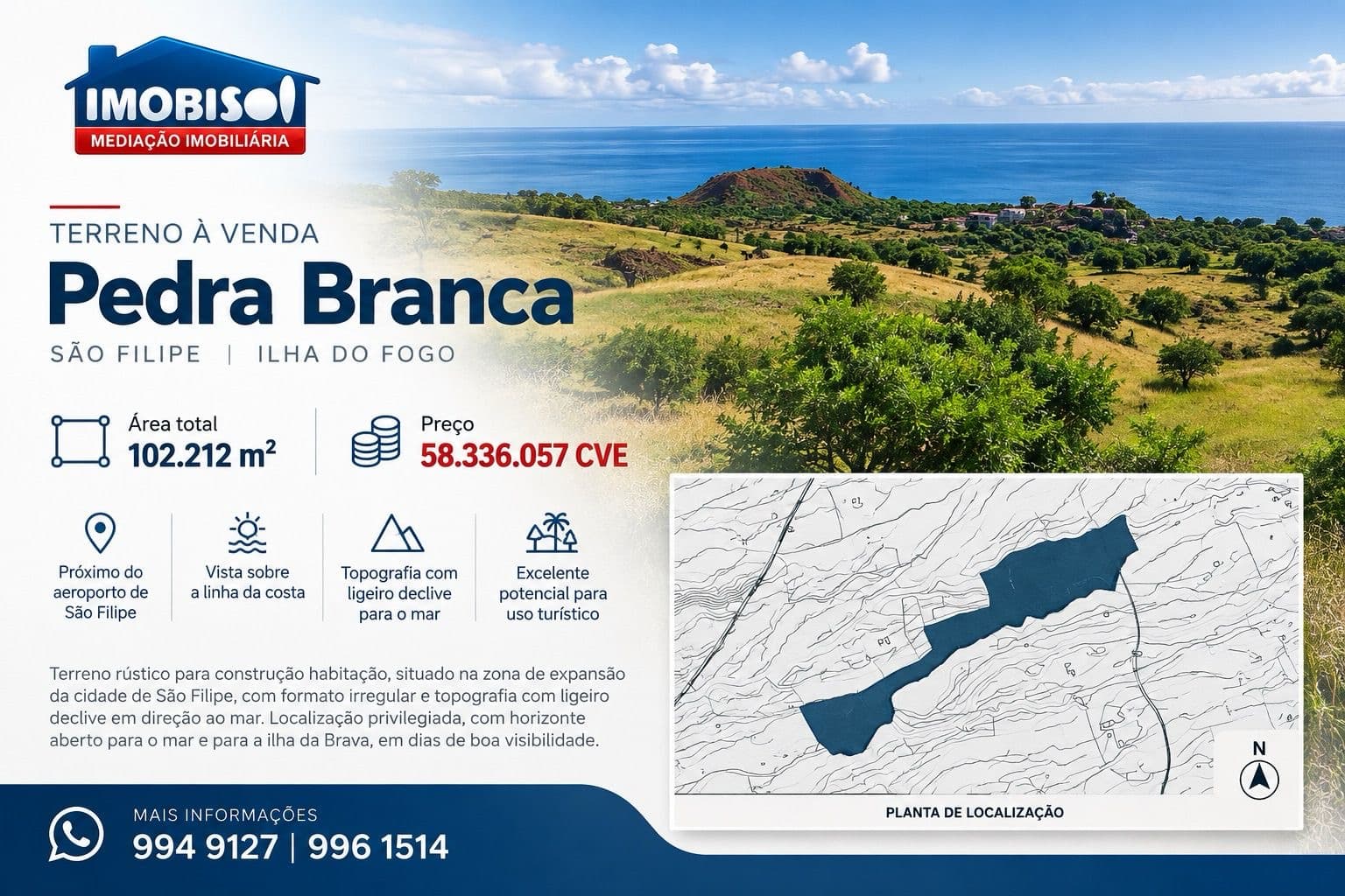 Land for sale in SAO FELIPE, Fogo