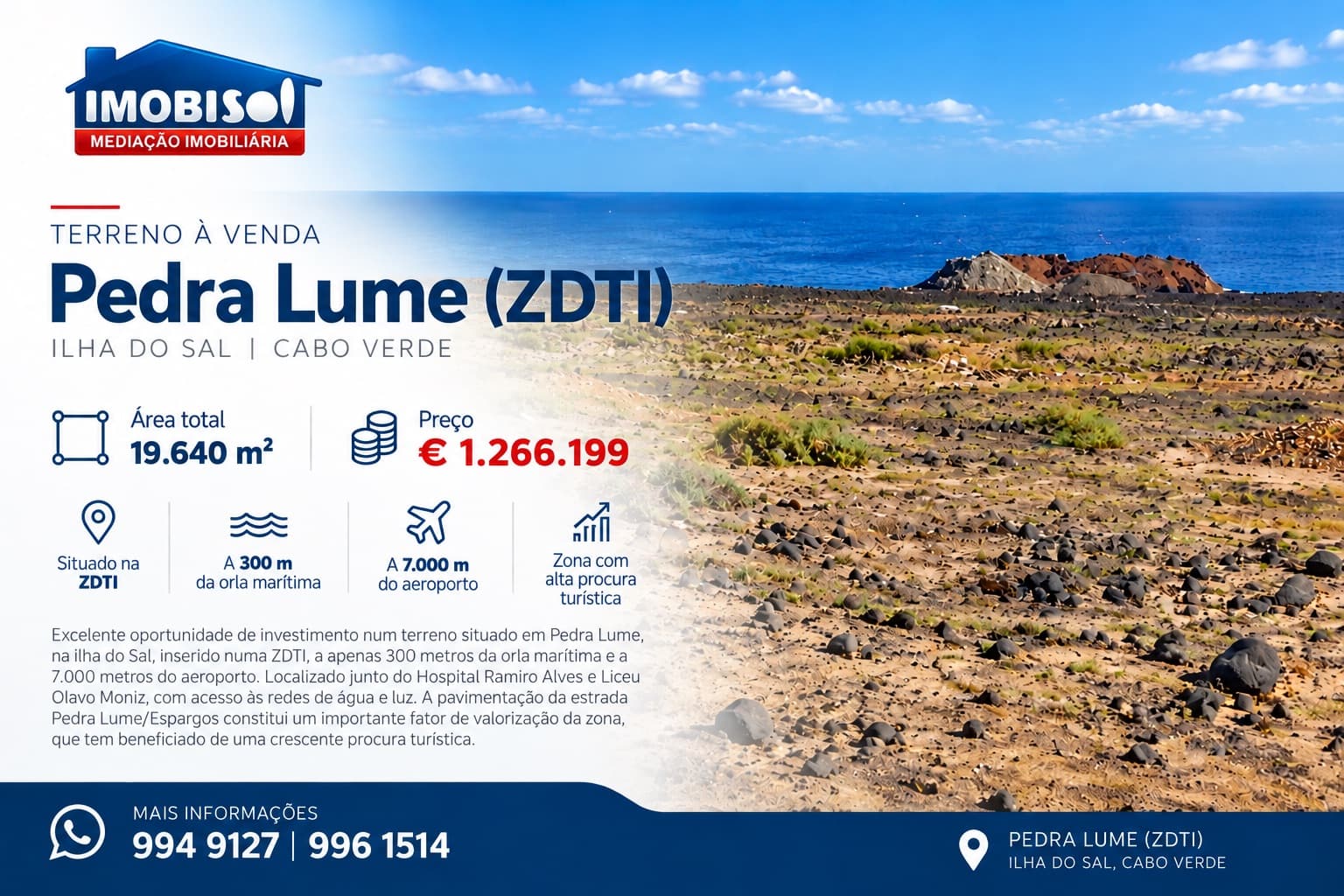 Land for sale in PEDRA DE LUME, Sal