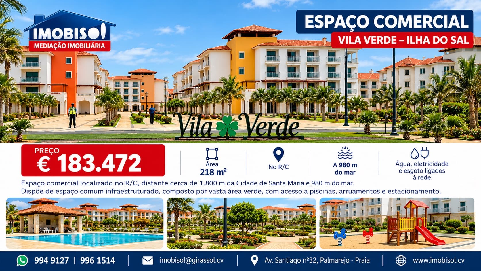 Commercial space for sale in SANTA MARIA , Sal