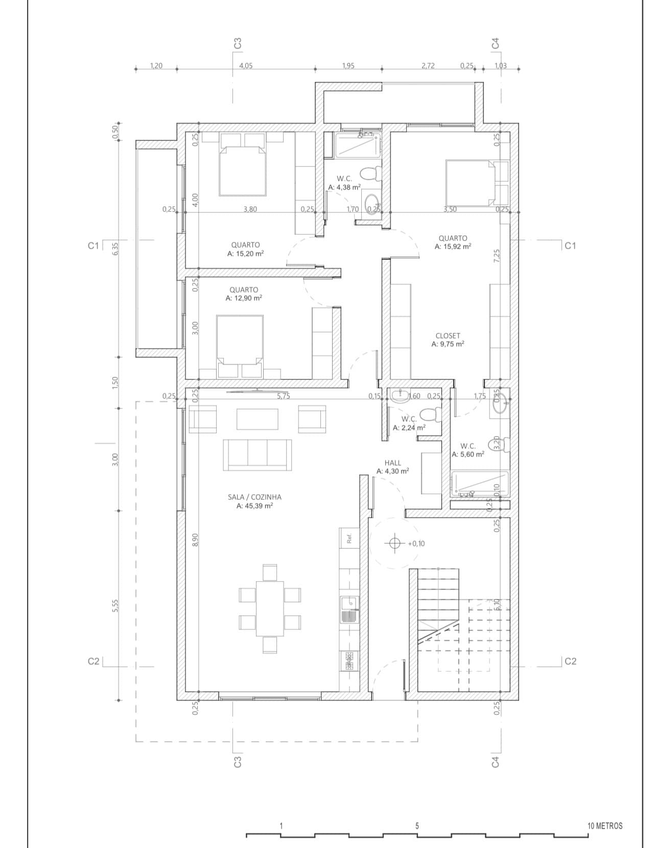 Apartment T3 for sale in PRAIA, Santiago — foto 2